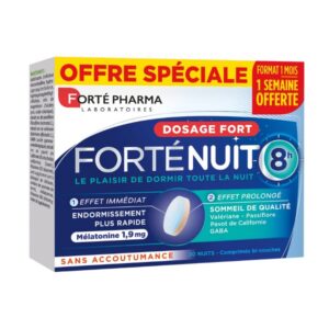 forte pharma forte pharma offre special forte nuit dosage fort 30 comprimes sommeil et detente 1