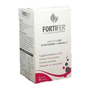 fortifier fortifer fer vitamine c et acide folique 30 gelules bien etre equilibre emotionnel deprime 1
