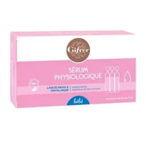 gifrer serum physiologica bte x 12 unidoses 5 ml 1