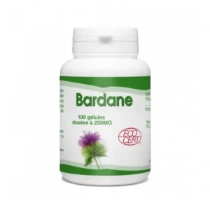 gph diffusion bardane bio 250 mg 100 gelules 1