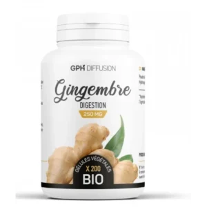 gph diffusion gingembre bio 200 gelules 1