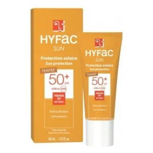 hyfac sun protection solaire teintee spf 50 1