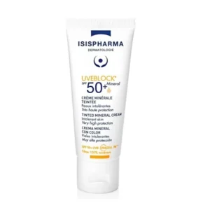 isispharma uveblock spf50 mineral teinte 40ml 1