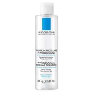 la roche posay solution micellaire physiologique 200ml demaquille en douceur visage yeux et levres 1
