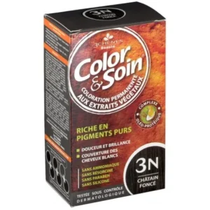les 3 chenes color soin coloration permanente extraits vegetaux 3n chatain fonce 1 1