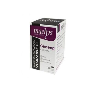 maelys maelys ginseng et vitamine c 30 gelules complements alimentaires 1