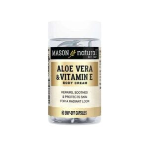mason natural aloe vera et vitamine e creme corps 60 snip off capsules 1