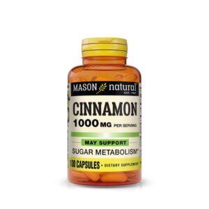 mason natural cinnamon 1000mg 100 capsules 1