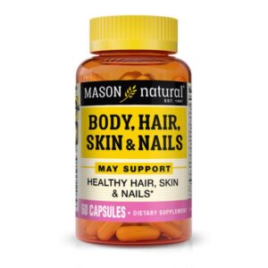mason natural mason natural body hair skin and nails 60 capsules complements cheveux et ongles 1
