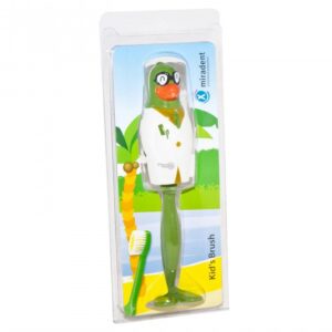 miradent miradent kids brush bad enfants vert perroquet brosses a dents enfants 1
