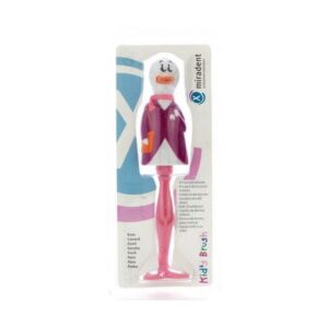 miradent miradent kids brush canard bad enfant rose brosses a dents enfants 1