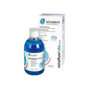 miradent miradent mirafluor chx bain de bouche 500 ml bains de bouche 1