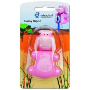 miradent miradent porte brosse a dent funny hippo brosses a dents enfants 1