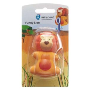 miradent miradent porte brosse a dent funny lion brosses a dents enfants 1