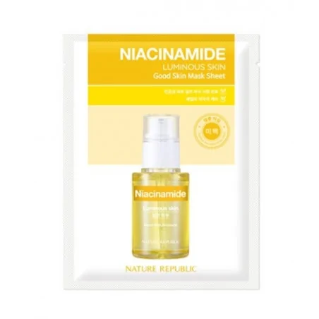 nature republic GOOD SKIN NIACINAMIDE MASK SHEET 24g 1 nature republic GOOD SKIN NIACINAMIDE MASK SHEET 24g