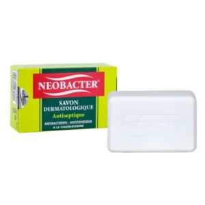 naturesoin neobacter savon dermatologique 90g a la chlorhexidine 1