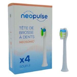 neopulse neopulse tete de brosse a dents neosonic 4 souple brosses a dents 1