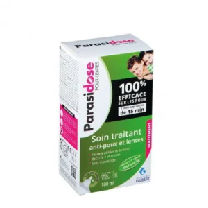 parasidose soin traitant a partir de 3mois 100ml 1