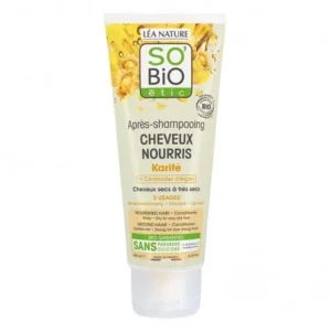 so bio apres shampooing cheveux nourris karite bio 200ml 1