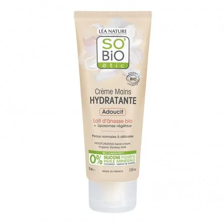 so bio creme mains au lait danesse 75 ml 1