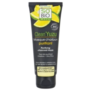 so bio yuzu masque charbon purifiant 75ml 1