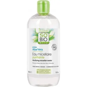 sobio eau micellaire peaux mixtes a grasses 500ml 1