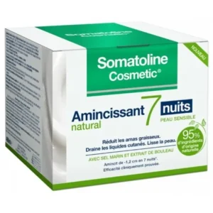 somatoline amincissant 7 nuits natural 400ml minceur peaux sensibles 1