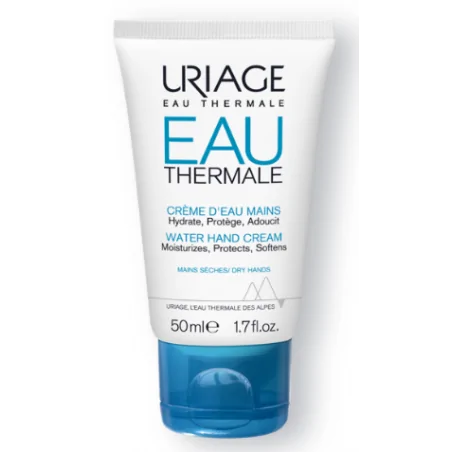 uriage eau thermale creme d eau mains seches 50ml 1