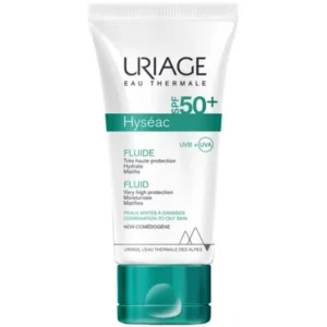 uriage hyseac fluide solaire spf 50 50ml haute protection 1