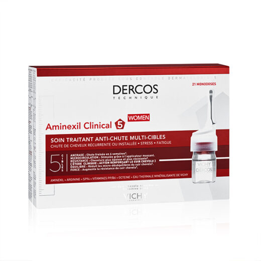 vichy dercos aminexil clinical cure anti chute femmes 21 ampoules 21 x 6ml 1 520x520 2