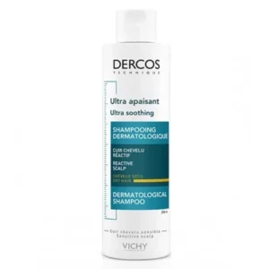 vichy dercos ultra apaisant shampooing sans sulfate cheveux secs 200 ml 1
