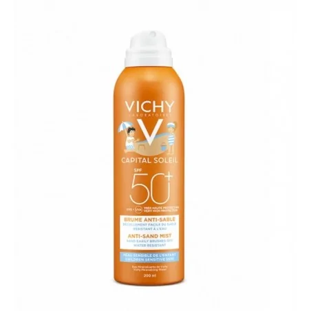 vichy ideal soleil spf50 brume anti sable enfants 200ml 1