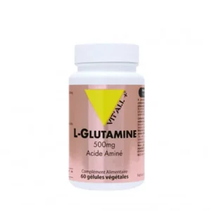 vital plus l glutamine 500mg 60 gelules 1