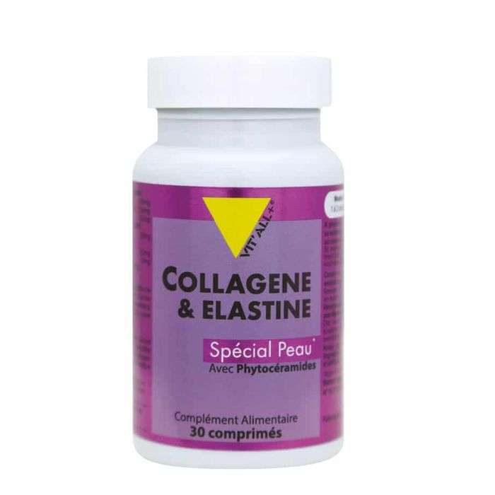 vitall vitall collagene et elastine 30 comprimes vitamine et forme 1