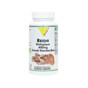 vitall vitall reishi biologique 400 mg 60 gelules vitamines et formes 1