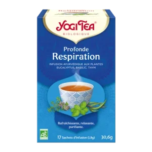 yogi tea profonde respiration 17x2g eucalyptus reglisse gingempbre basilic cardamome cannelle 1