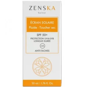 zenska ecran solaire fluide toucher sec 50ml 1