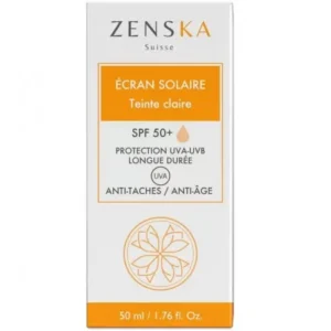 zenska ecran solaire teinte claire 50ml 1