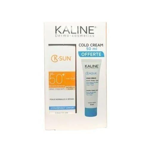 Kaline  Pack ECRAN PEAU SECHE et normal Ecran Naturelle Claire 50ml + Cold Cream