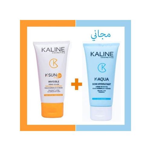 Kaline K-SUN Ecran Solaire INVISIBLE 50 ML K-AQUA Soin Hydratant 50 ML