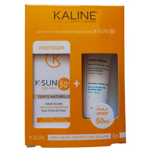 Kaline Teinte Naturelle Peau grass 50ml + Cold creamOffert