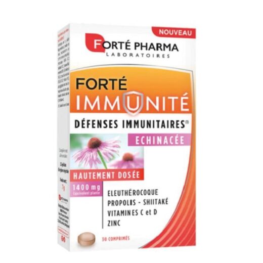 FORTE PHARMA FORTÉ IMMUNITÉ 30 Comprimès – Couleur naturelle et soin éclatant