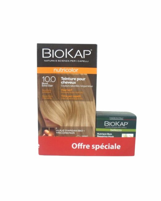 Biokap Nuticolor 10.0 140ml Pack – Couleur naturelle et soin éclatant