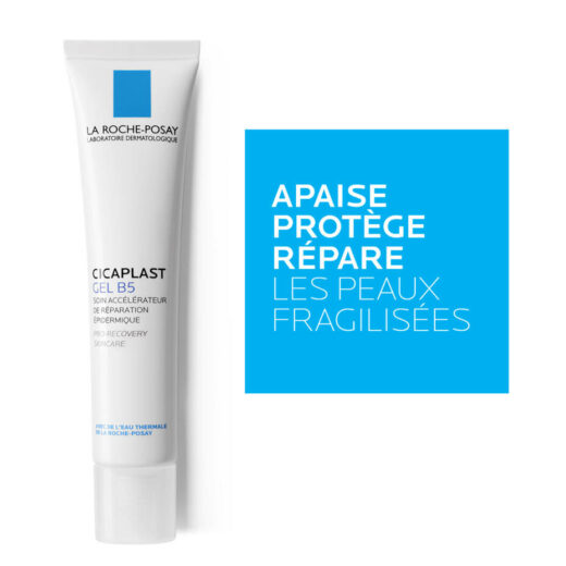 La Roche-Posay Cicaplast Gel Accélérateur de Réparation B5 Peau Fragilisée | 40ml – Couleur naturelle et soin éclatant