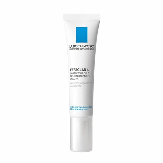La Roche-Posay Effaclar A.I. Anti-Acné Peau Grasse à Imperfections | 15ml – Couleur naturelle et soin éclatant