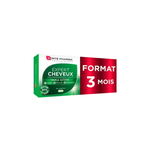 Forté Pharma Expert Cheveux – 84 Comprimés – Couleur naturelle et soin éclatant