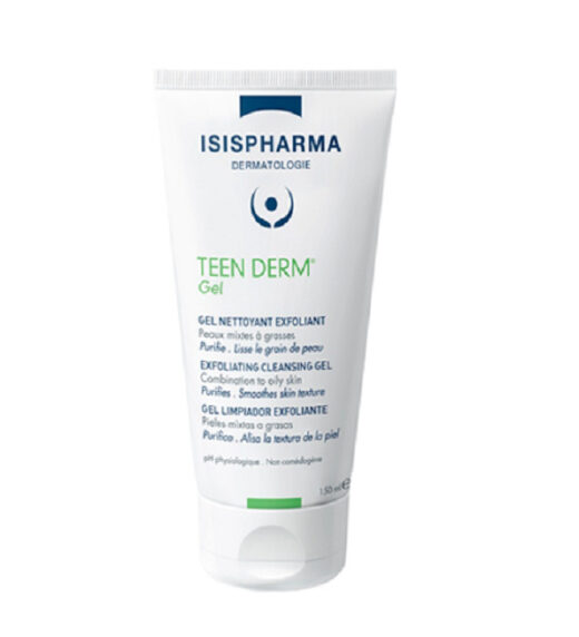 isispharma-teen-derm-gel-nettoyant-exfoliant-150ml