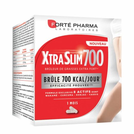 FortĂ© Pharma XtraSlim 700 â 120 GĂ©lules â Couleur naturelle et soin Ă©clatant
