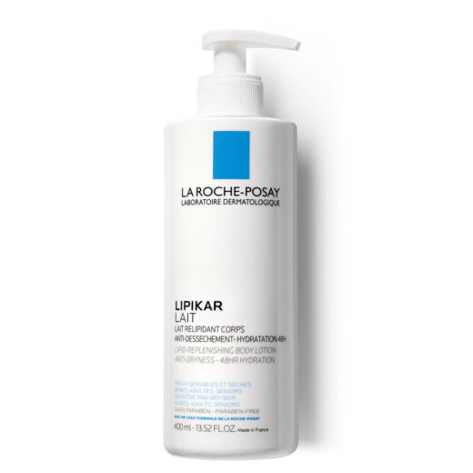 La Roche-Posay Lipikar Lait Anti-Dessèchement Peau Sèche et Sensible | 200ml – Couleur naturelle et soin éclatant