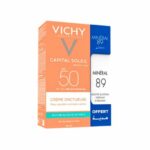 Vichy Capital Soleil Creme Oncteuse 50ml+MINERAL 89 Format Voyage Pack – Couleur naturelle et soin éclatant